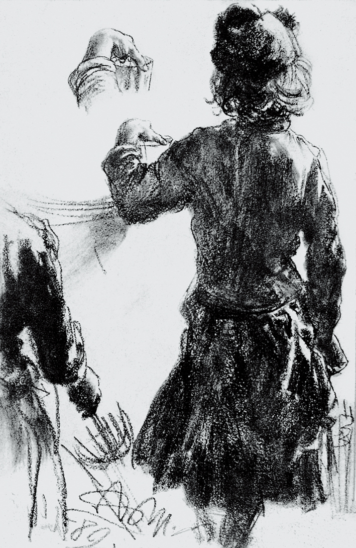  Adolpyh Von Menzel —— 速写 视点出版 (91)